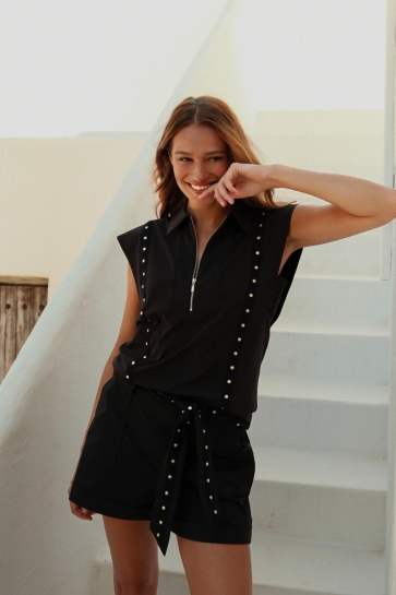 Kimara Top MIA TOP KR05 13375 305 001 BLACK