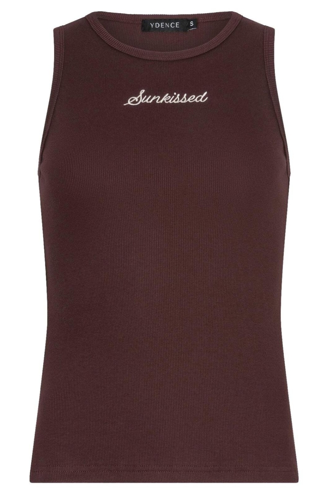 Ydence bruine dames top | Vooraanzicht