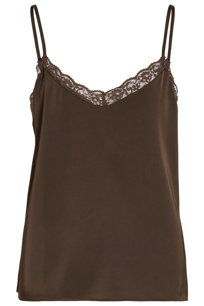Vila bruine dames top | Vooraanzicht