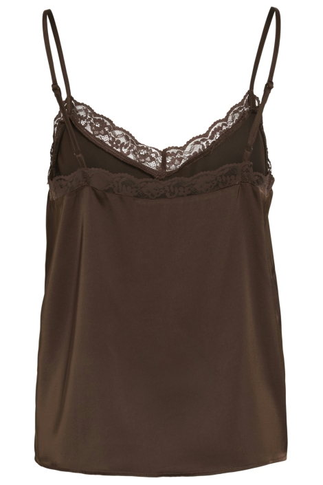 Vila bruine dames top | Achteraanzicht