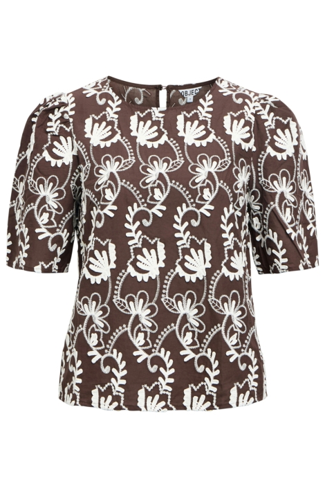 Object bruine dames t-shirt | Vooraanzicht
