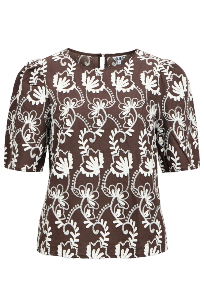 Object bruine dames t-shirt | Vooraanzicht