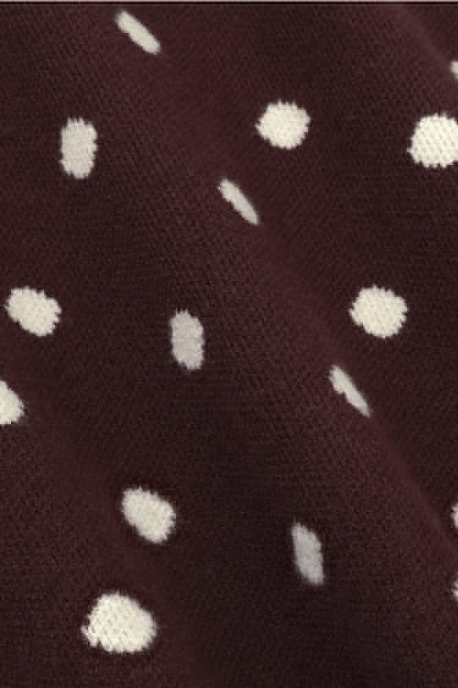 Ydence bruine dames top | Kleurstaal