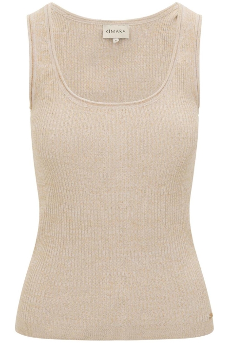 Kimara witte dames top | Vooraanzicht