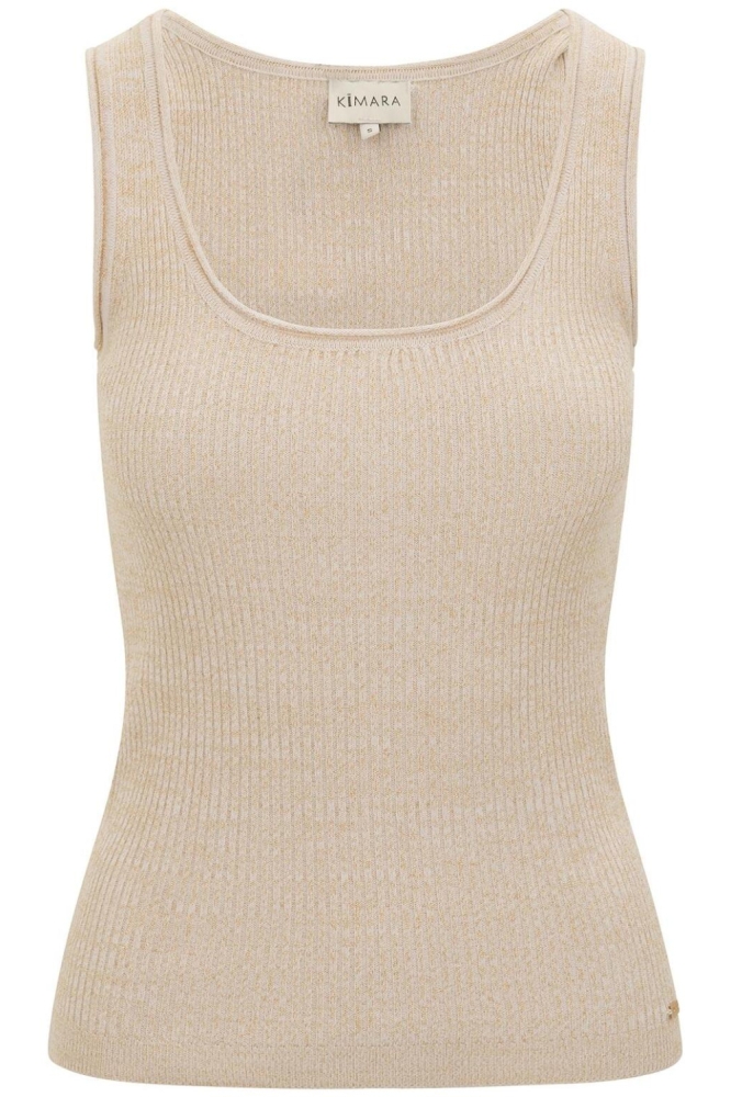 Kimara witte dames top | Vooraanzicht