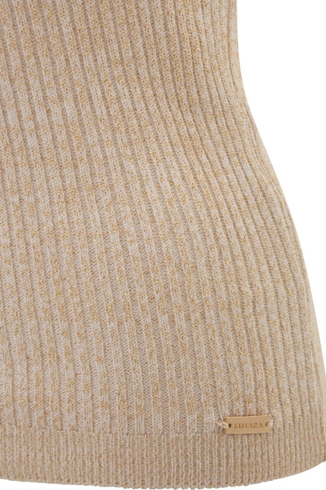 Kimara witte dames top | Close up