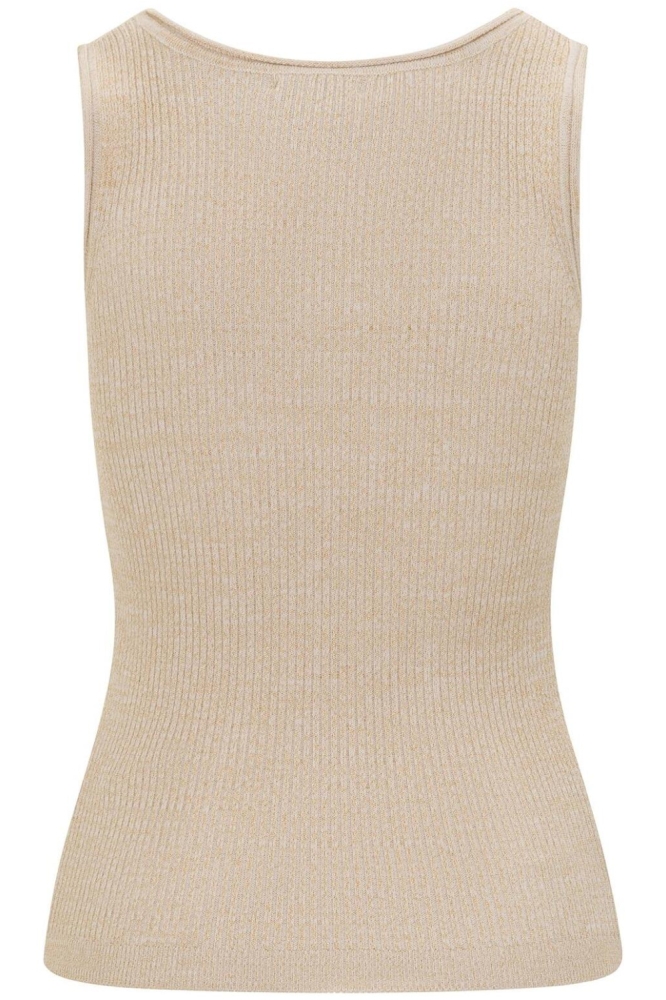 Kimara witte dames top | Achteraanzicht