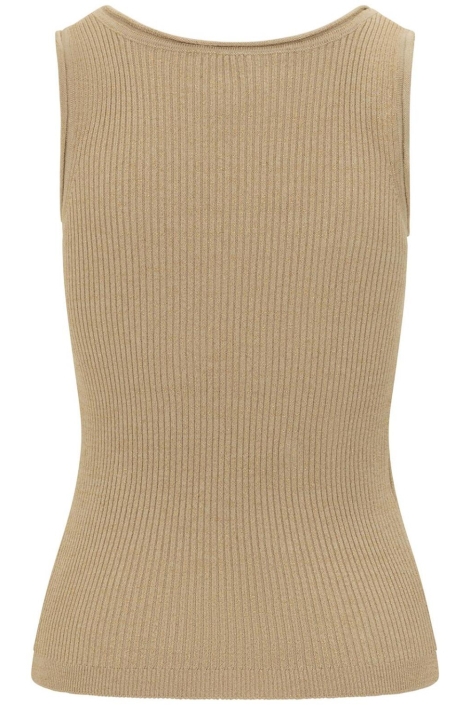 Kimara beige dames top | Achteraanzicht