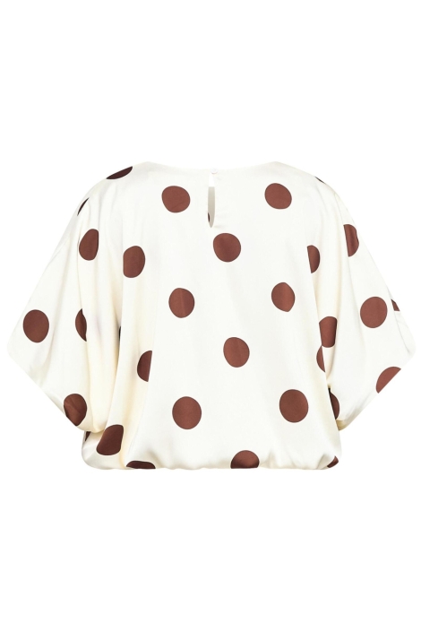 SisterS point beige dames top | Achteraanzicht