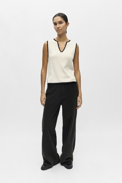 Object ecru dames top | Model