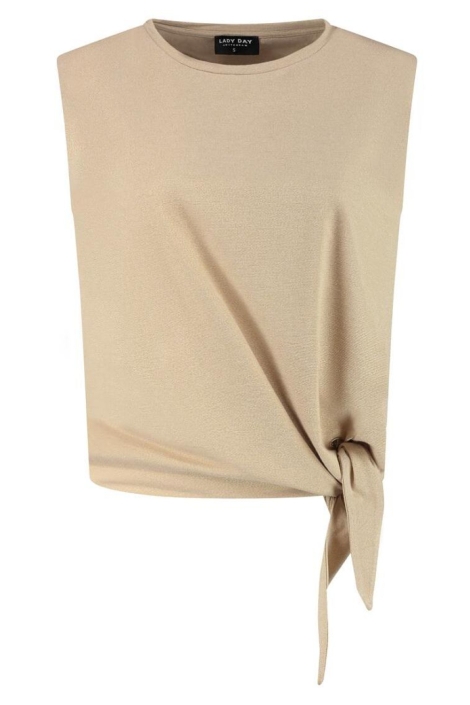 Lady Day beige dames top | Vooraanzicht