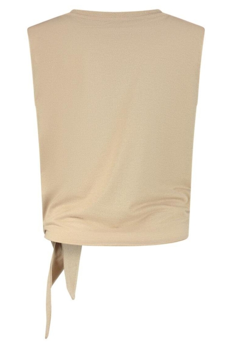 Lady Day beige dames top | Achteraanzicht