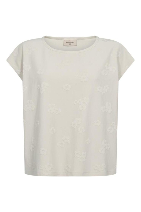 Freequent beige dames top | Vooraanzicht