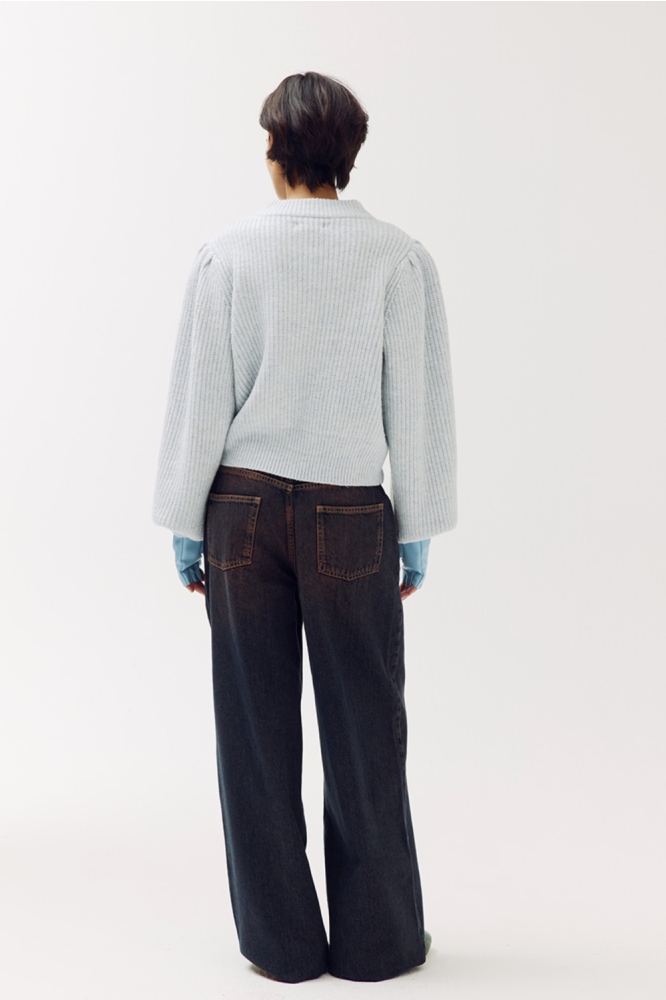 Harper & Yve grijze dames trui | Model
