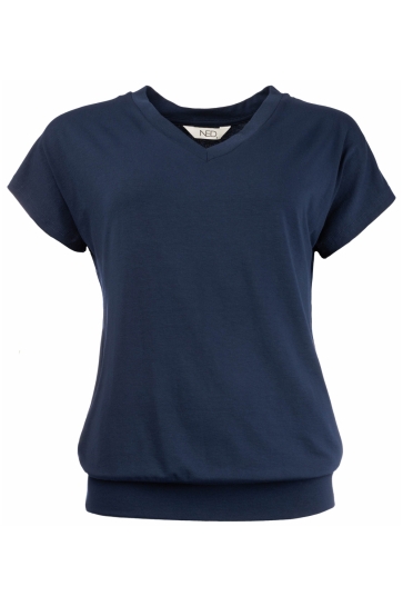 NED T-shirt MANA SS HEAVY 25S2 U500 41 303 marine