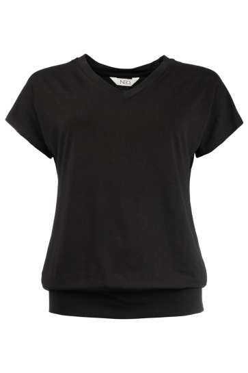 NED T-shirt MANA SS HEAVY 25S2 U500 41 900 black