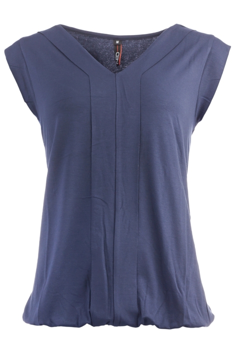 NED blauwe dames t-shirt | Vooraanzicht