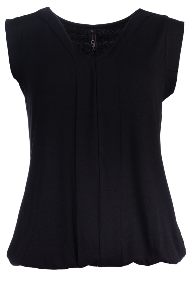 NED zwarte dames top | Vooraanzicht