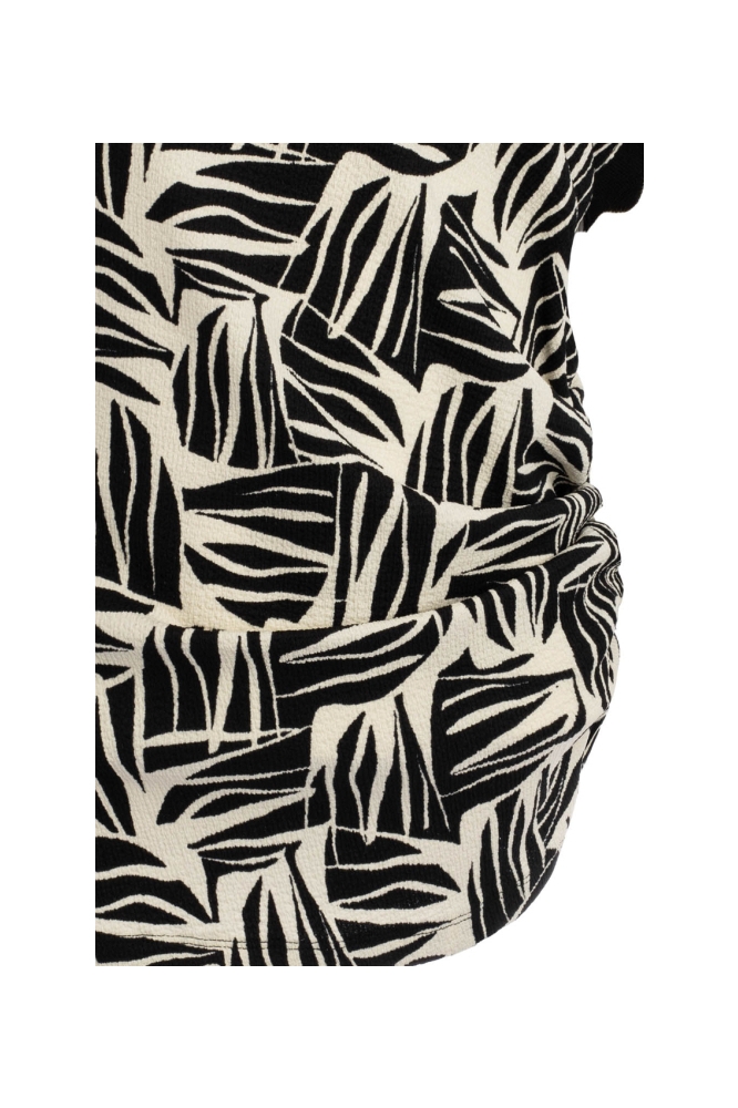 NED zwarte dames t-shirt | Close up
