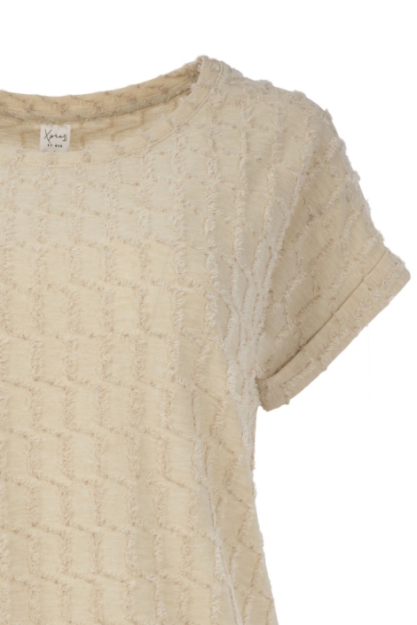 NED beige dames t-shirt | 