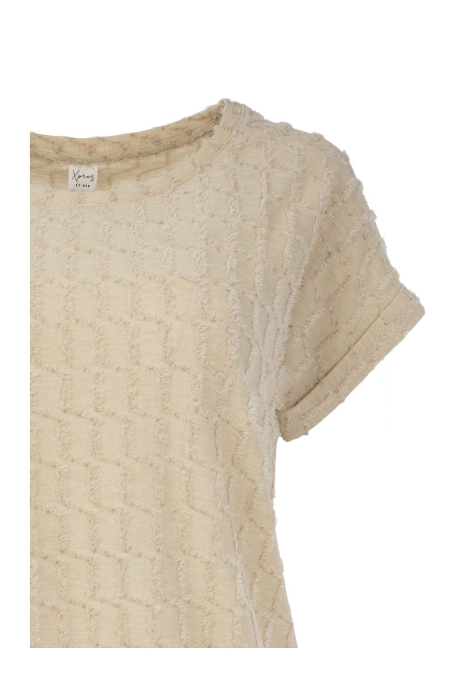 NED beige dames t-shirt | 