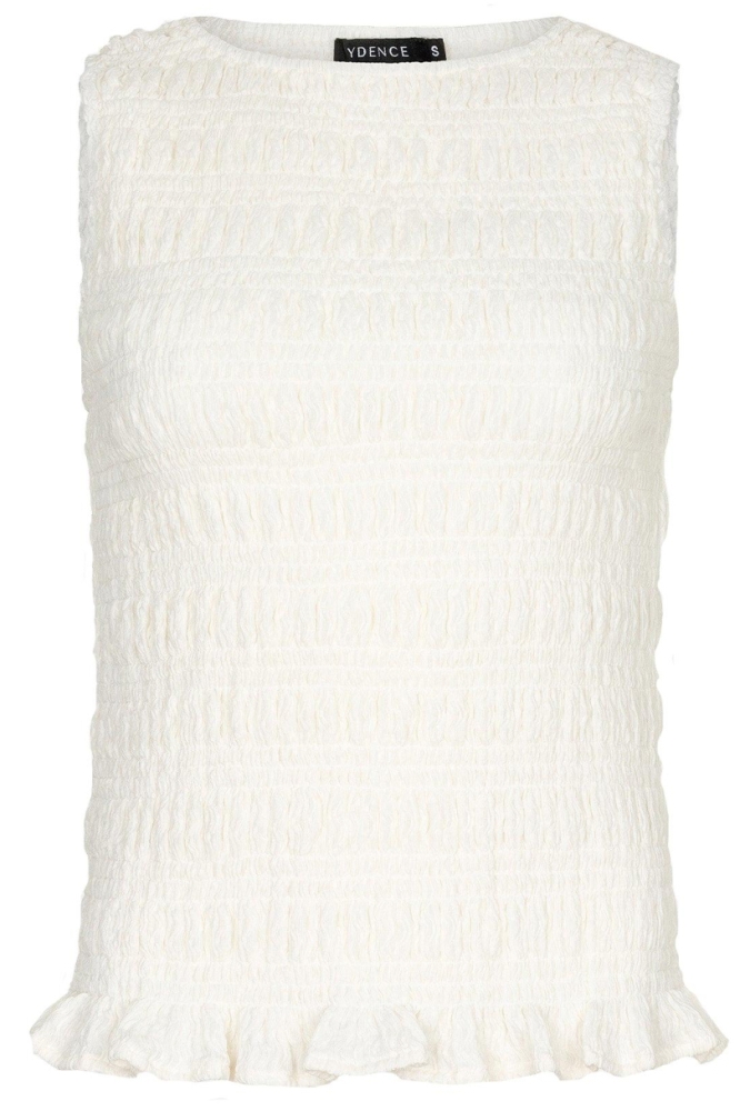 Ydence witte dames top | Vooraanzicht