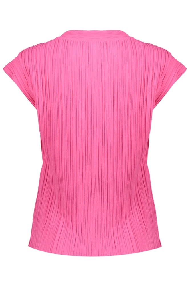 Geisha roze dames top | Achteraanzicht