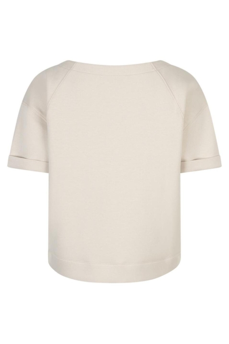 Red Button beige dames t-shirt | Achteraanzicht