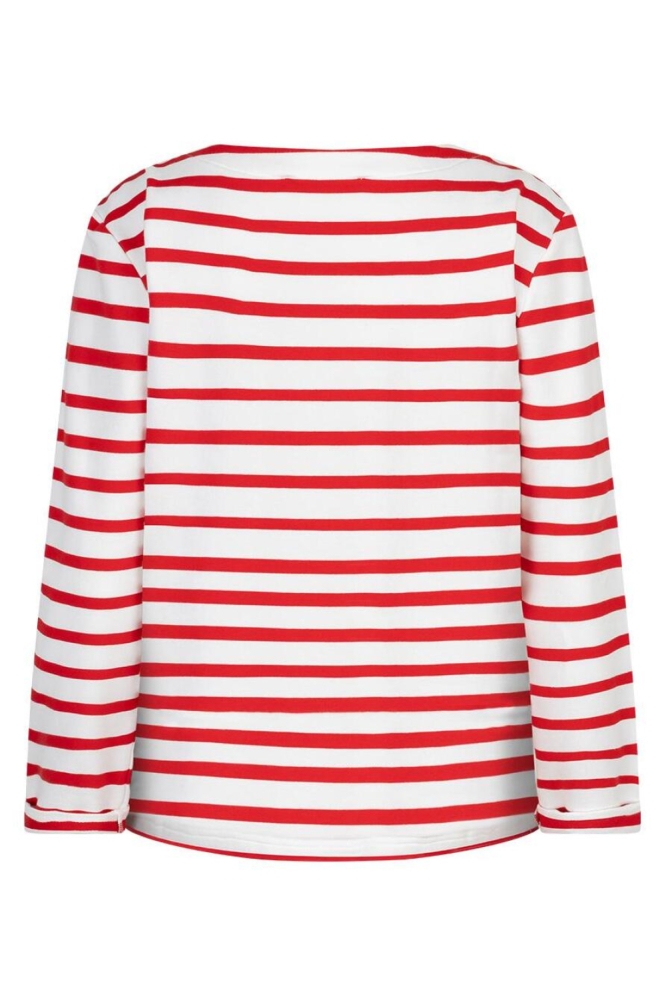 Red Button rode dames t-shirt | Achteraanzicht