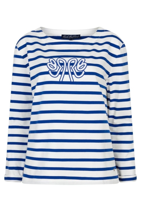 Red Button blauwe dames t-shirt | Vooraanzicht