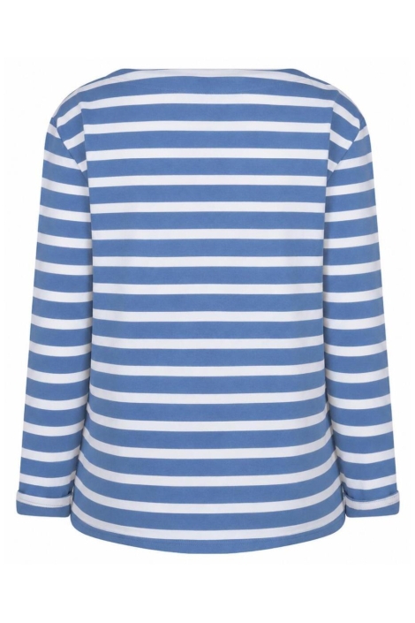 Red Button blauwe dames t-shirt | Achteraanzicht