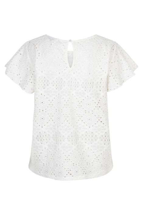 Red Button ecru dames t-shirt | 