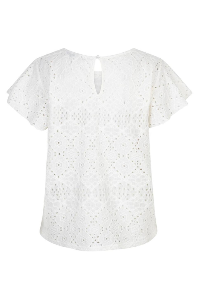 Red Button ecru dames t-shirt | 
