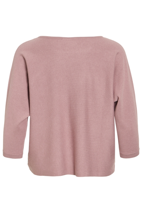 Vila roze dames trui | Achteraanzicht