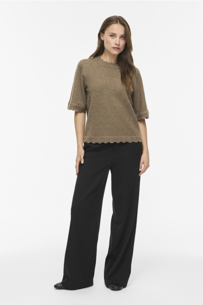 Vila camel dames trui | Model