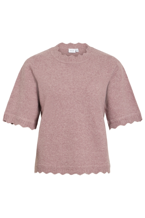 Vila roze dames trui | Vooraanzicht