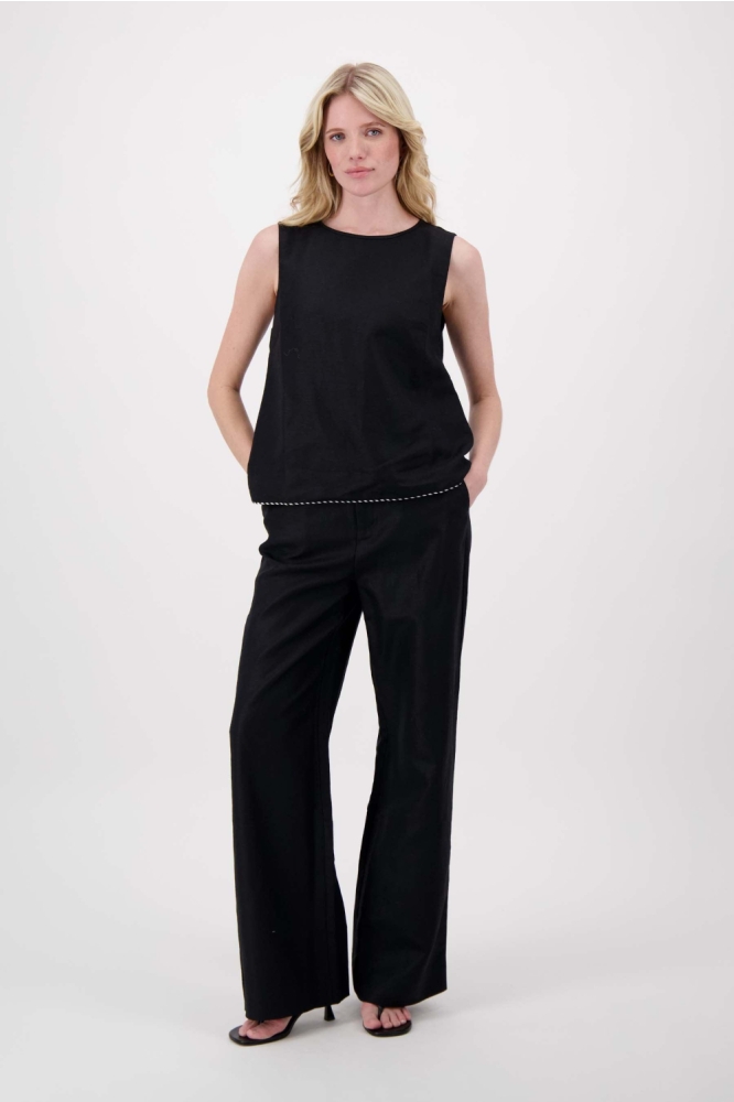Zusss zwarte dames top | Model