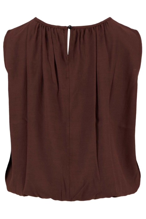 Zusss bruine dames top | Achteraanzicht