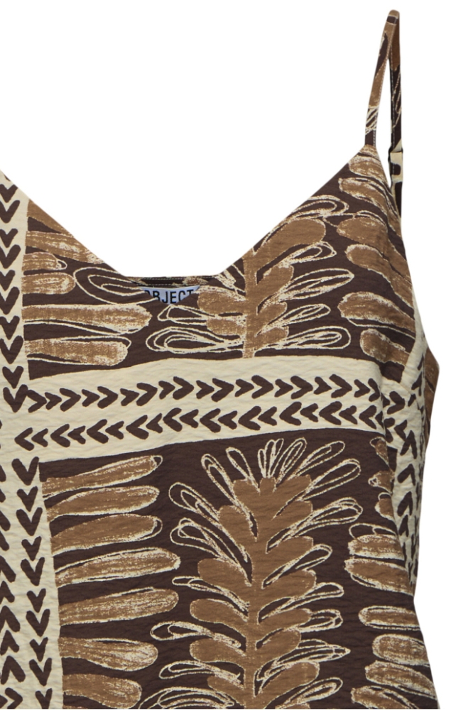 Object bruine dames top | Close up