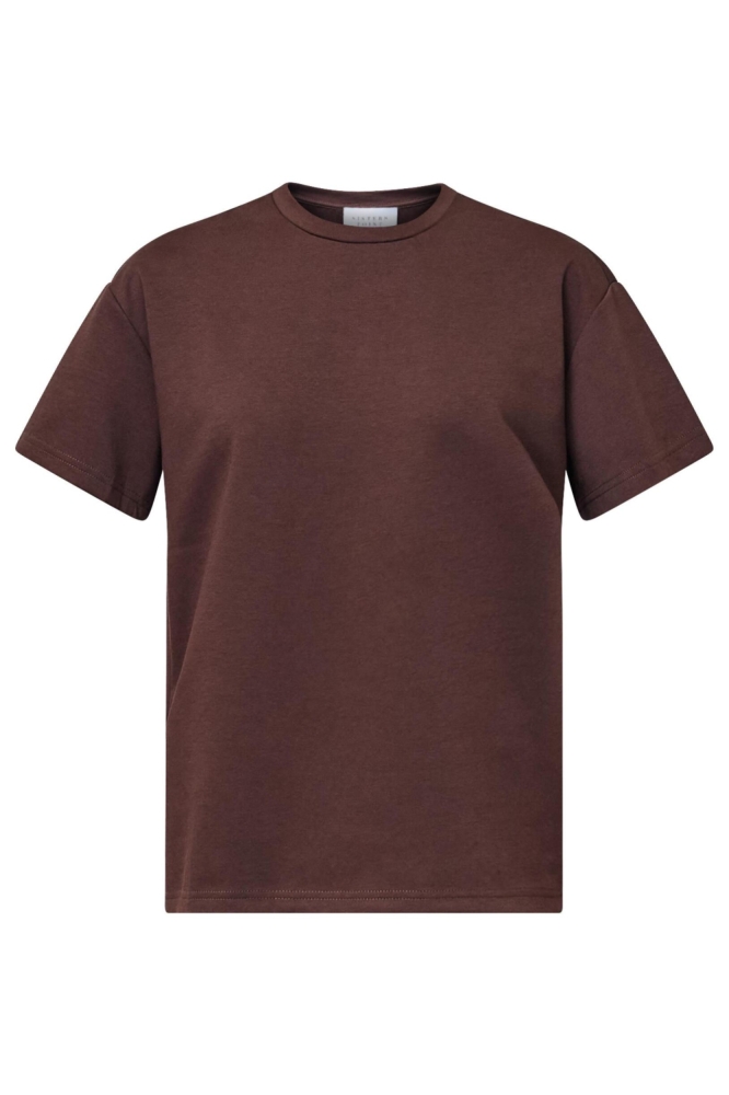 SisterS point bruine dames t-shirt | Vooraanzicht