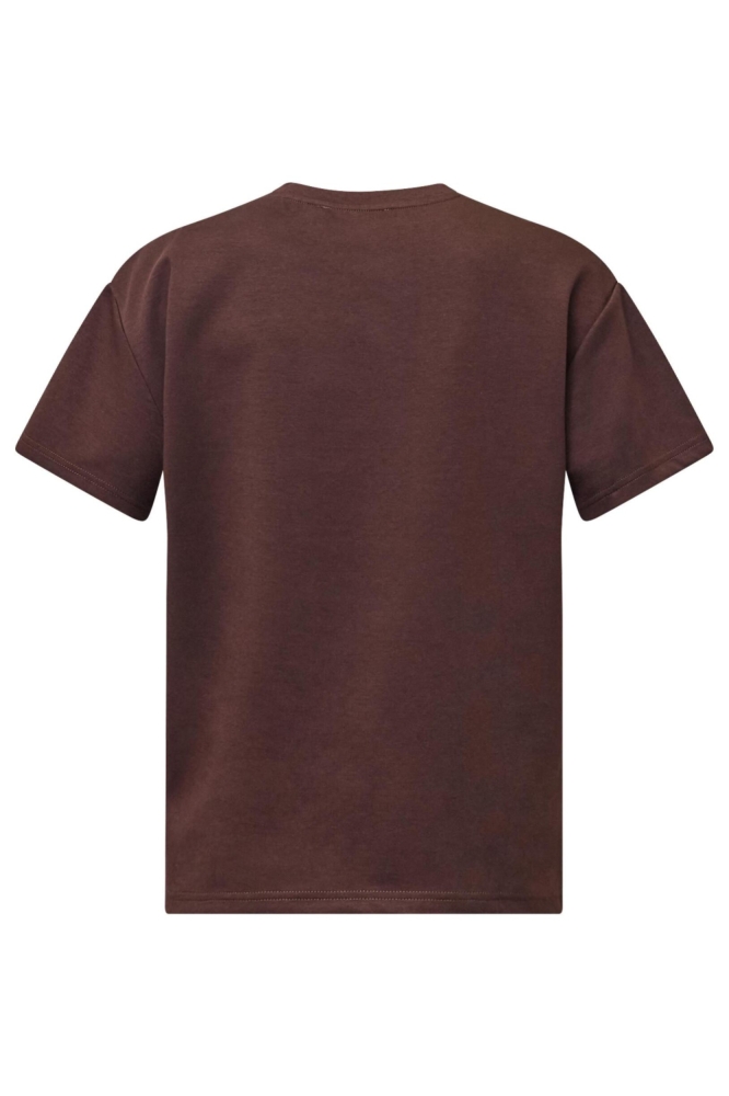SisterS point bruine dames t-shirt | Achteraanzicht