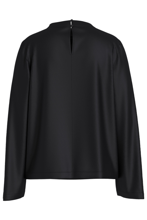 Vila zwarte dames blouse | Achteraanzicht