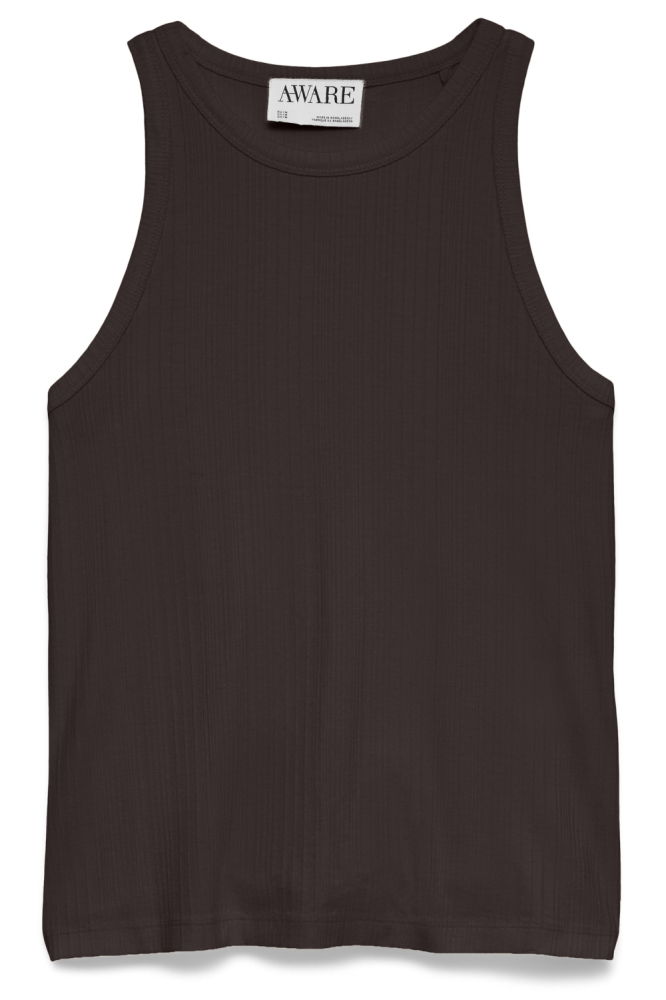 Vero Moda bruine dames top | Vooraanzicht