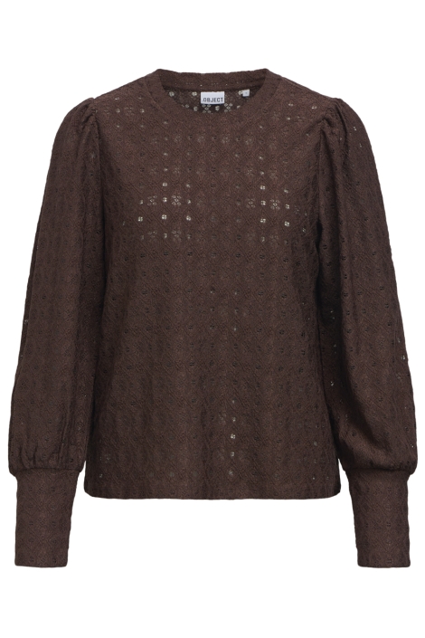Object bruine dames t-shirt | Vooraanzicht