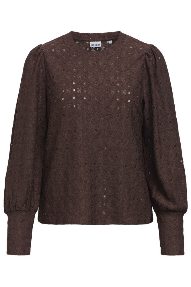 Object bruine dames t-shirt | Vooraanzicht