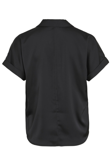 Vila zwarte dames blouse | Achteraanzicht
