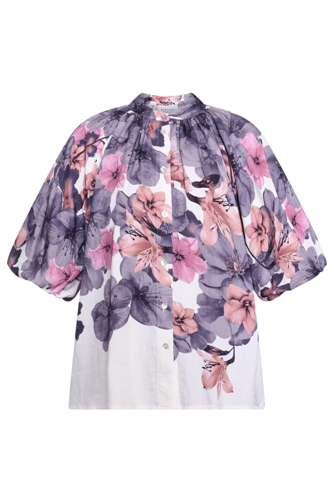 SisterS point beige dames blouse | Vooraanzicht