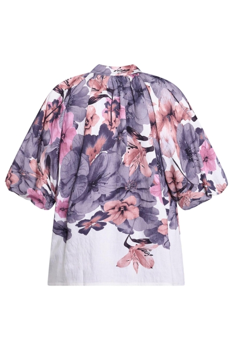 SisterS point beige dames blouse | Achteraanzicht