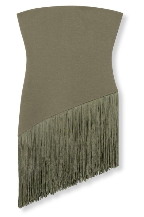 Refined Department groene dames top | Vooraanzicht