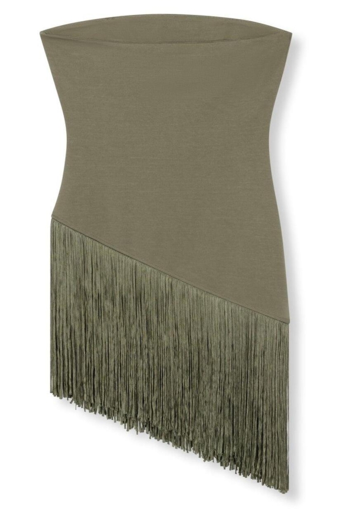 Refined Department groene dames top | Achteraanzicht